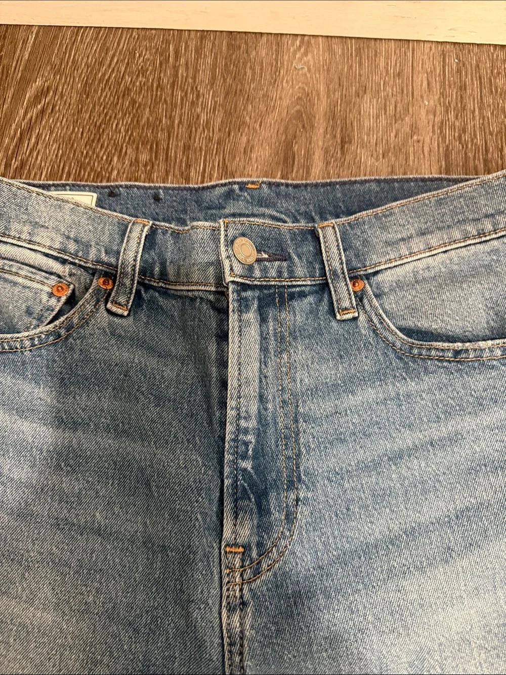 GAP Women's Straight Leg Jeans - Light Blue - Picture 4 of 11